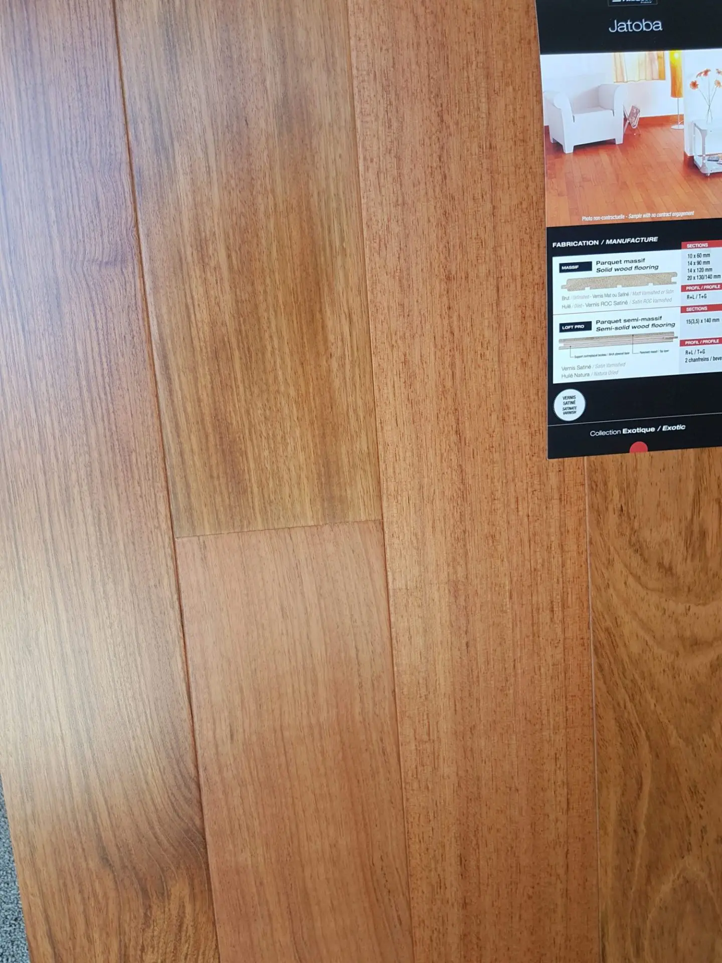 PARQUET LOFT PRO JATOBA 140 DESIGN PARQUET