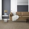 Sol PVC tissé LOOM+ FT2006 ONEFLOR KNIT brown