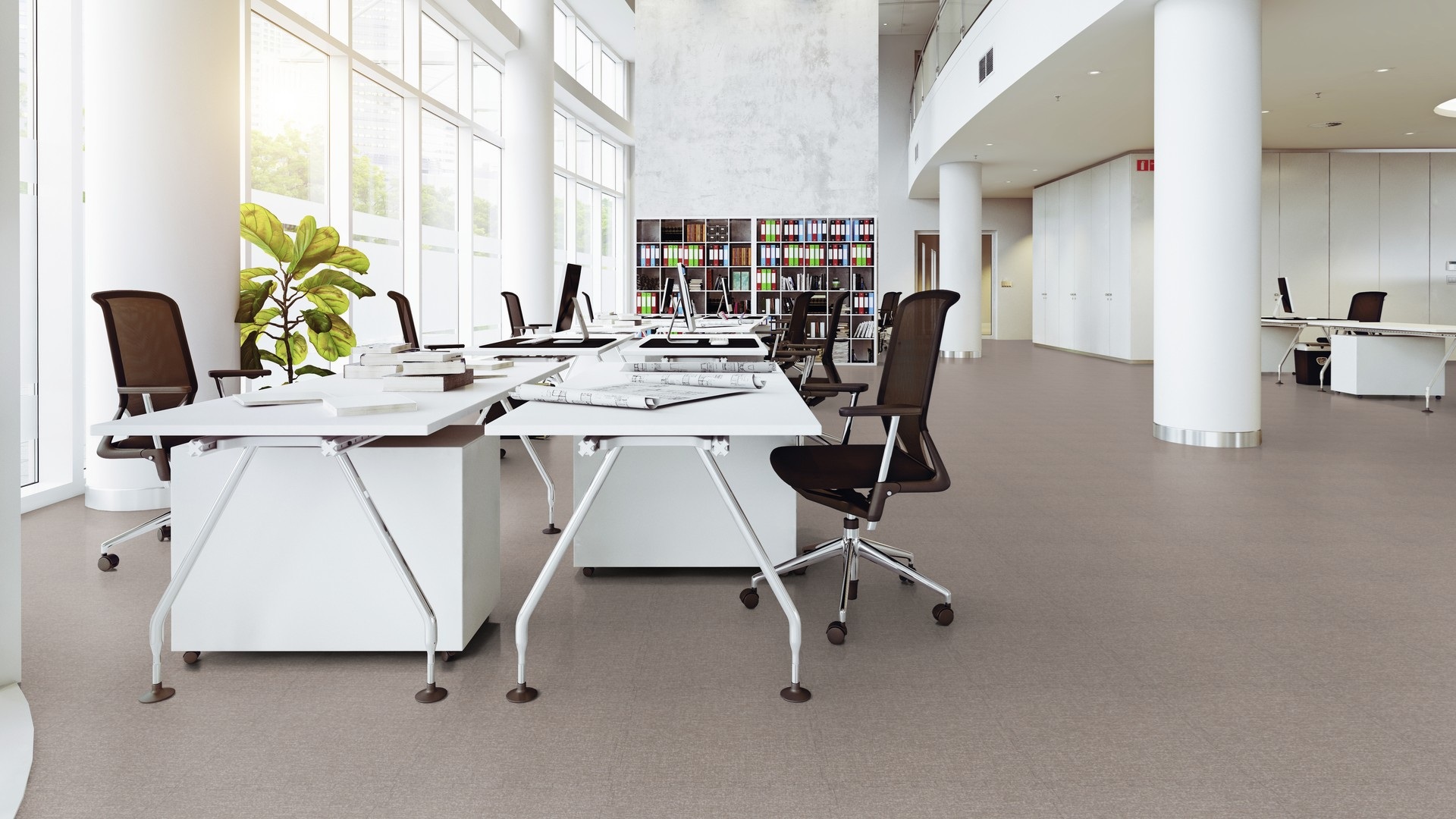 LOOM + LOCK ONEFLOR Melange Beige