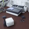 sol pvc tissé rouge LOOM+LOCK ONEFLOR Melange Red pvc tissé OFO 2615